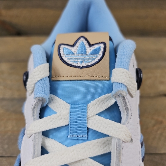 adidas Originals Men's Rivalry Low 86 Shoes White/Shadow Blue/Navy NIB - Picture 9 of 12